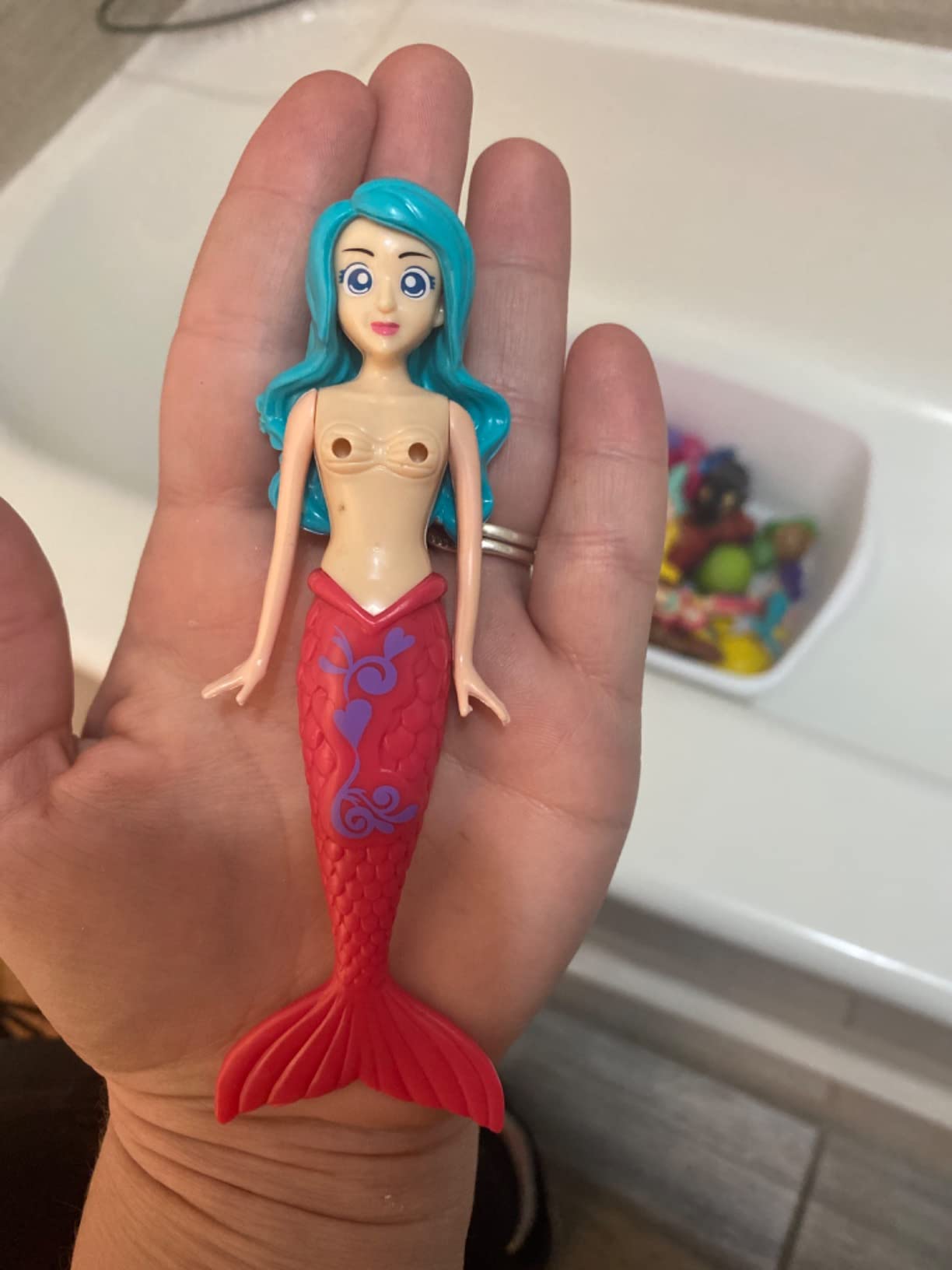 Banzai Dive Mermaids 4pc Colors May Vary customer photo 2