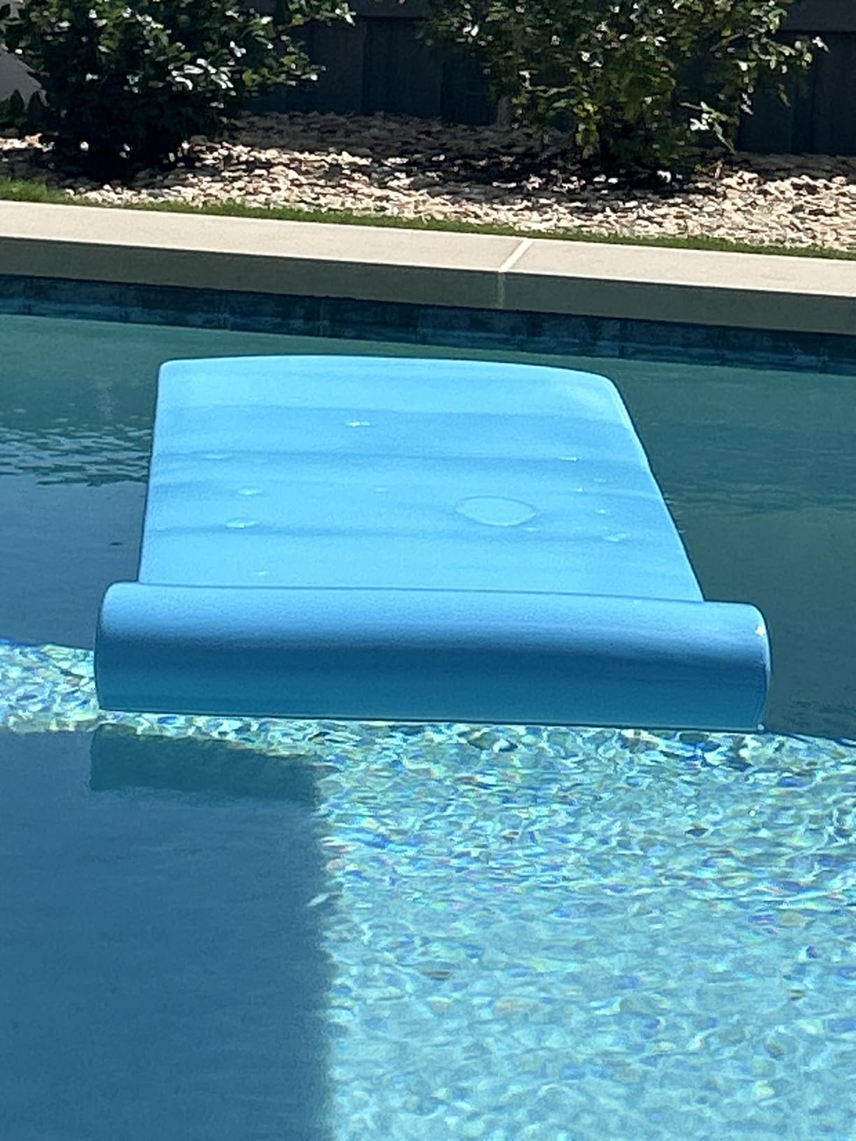 TRC Recreation Foam Swimming Pool Float, Floating Water Lounger, Splash 1.25 inch customer photo 2