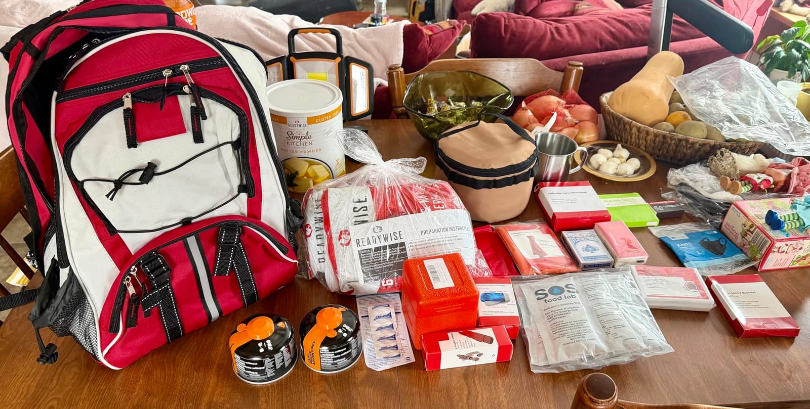 ReadyWise Emergency Survival Gear - Tactical Military Backpack, Camping Essentials Bug Out Bag & Survival Kit, Prepper & Hurricane Supplies, Meal Pouches with up to 25 Year Shelf Life, 64 Piece customer photo 2