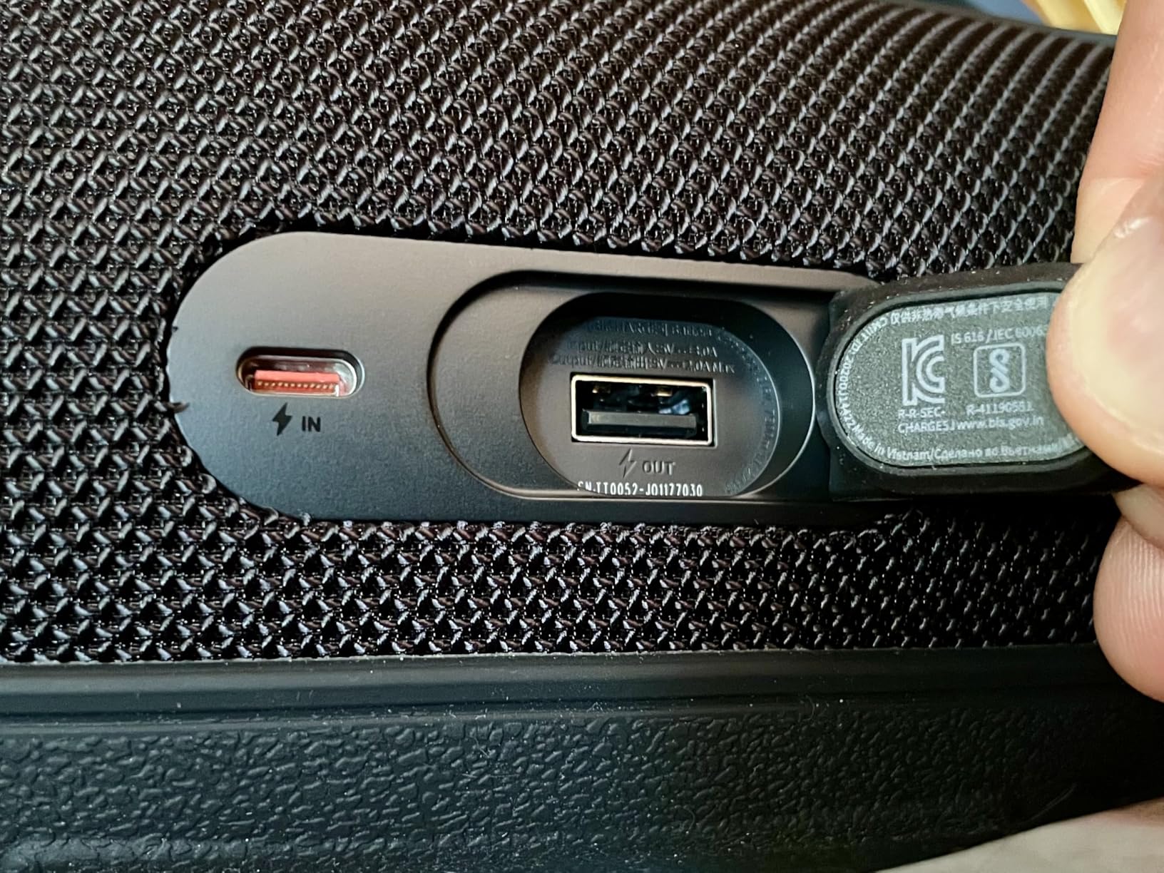 JBL Charge 5 - Portable Waterproof Speaker - Blue customer photo 2