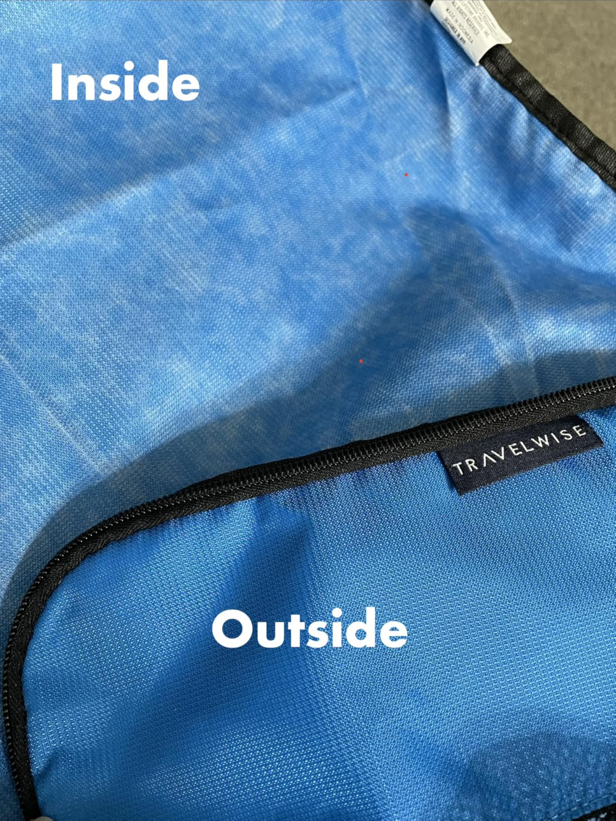 Travel Wise Packing Cubes for Travel - 5 Piece Set with Pattern Design, Lightweight Ripstop Nylon Luggage Organizers with Mesh Panel, Small Medium Large Sizes customer photo 2