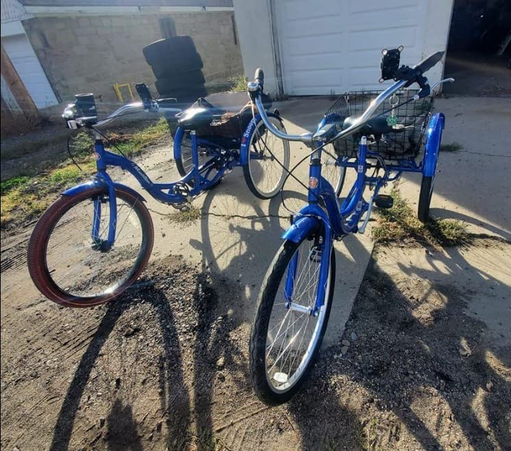 Schwinn Meridian Adult Tricycle, 26-Inch Wheels, Single Speed, Alloy Linear Pull Brakes, Cruiser Bike for Men and Women customer photo 2