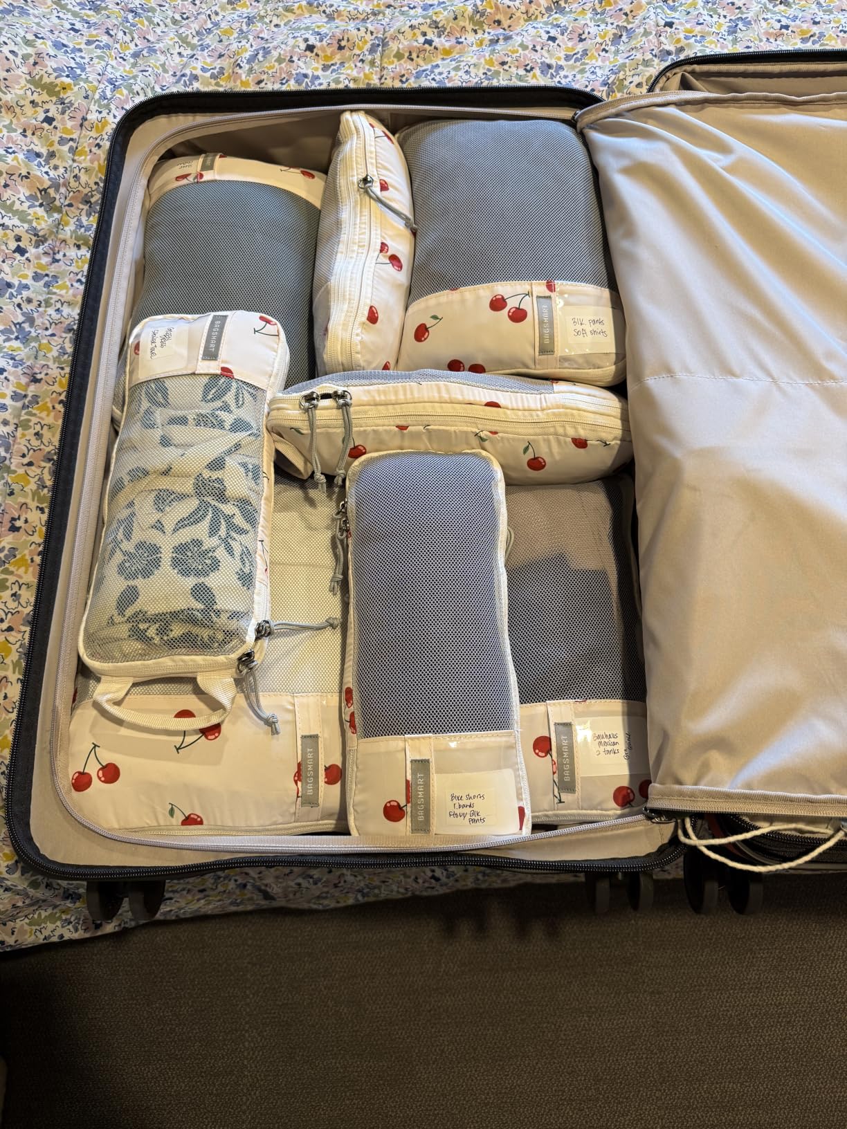 BAGSMART 6 Set /4 Set/2 Set Compression Packing Cubes for Travel, Lightweight Luggage Organizer Bags, Durable Space Saver Bags Travel Essentials customer photo 2