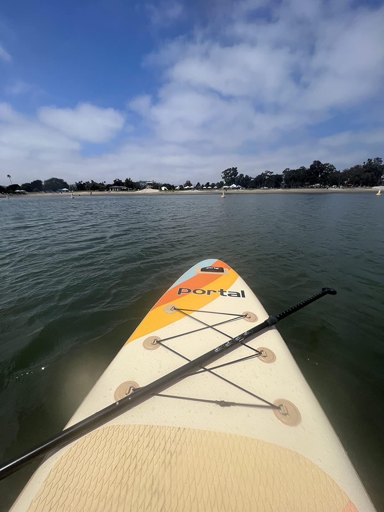 PORTAL SUP Inflatable Paddle Board for Adults 10'6'' Stand Up Paddleboard, Non-Slip Deck Blow Up Paddle Boards with Adjustable Paddle, Carry Bag, and Repair Kit customer photo 2