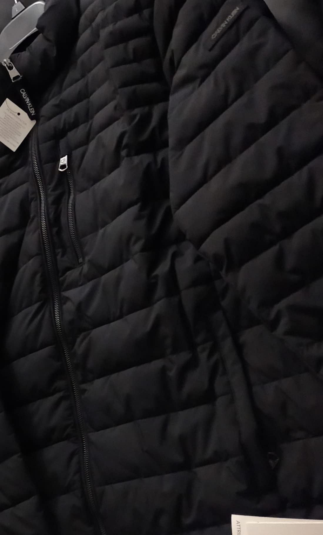 Calvin Klein Men's Full Zip Down Puffer Coat customer photo 1