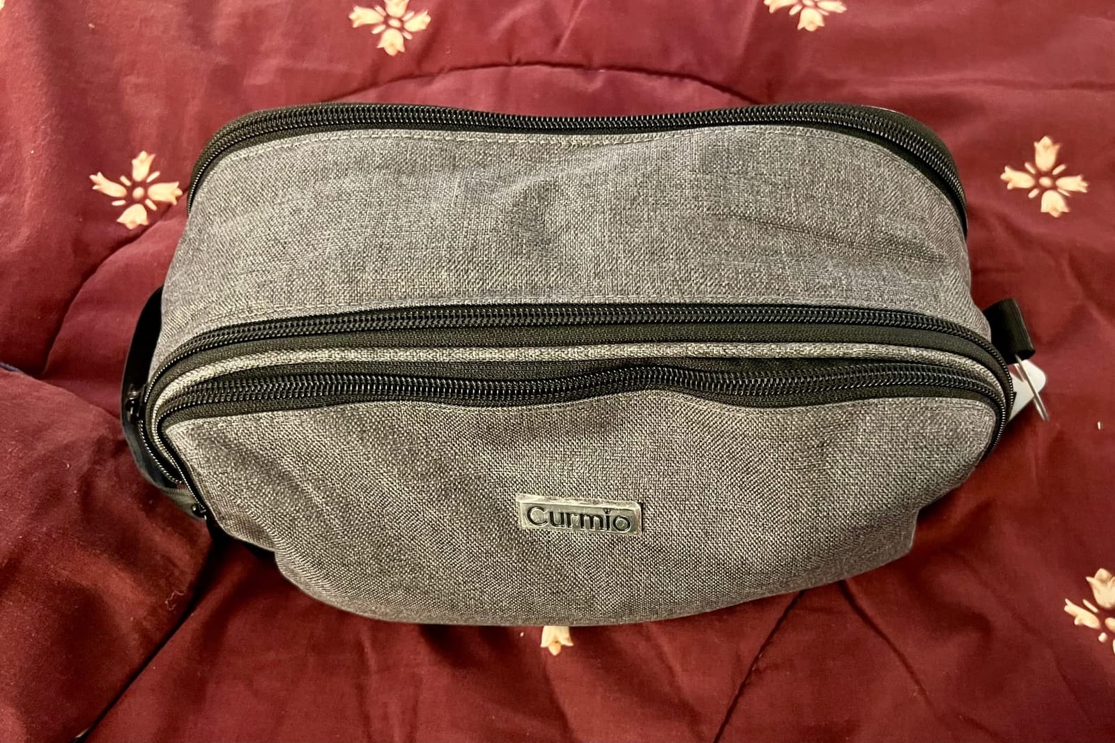 CURMIO CPAP Travel Bag Compatible with ResMed AirMini Machine | CPAP Supplies Storage Bag for Power Supply, Mask, Headgear strap, Tubes, Compact Size for Travel, Empty Bag customer photo 2
