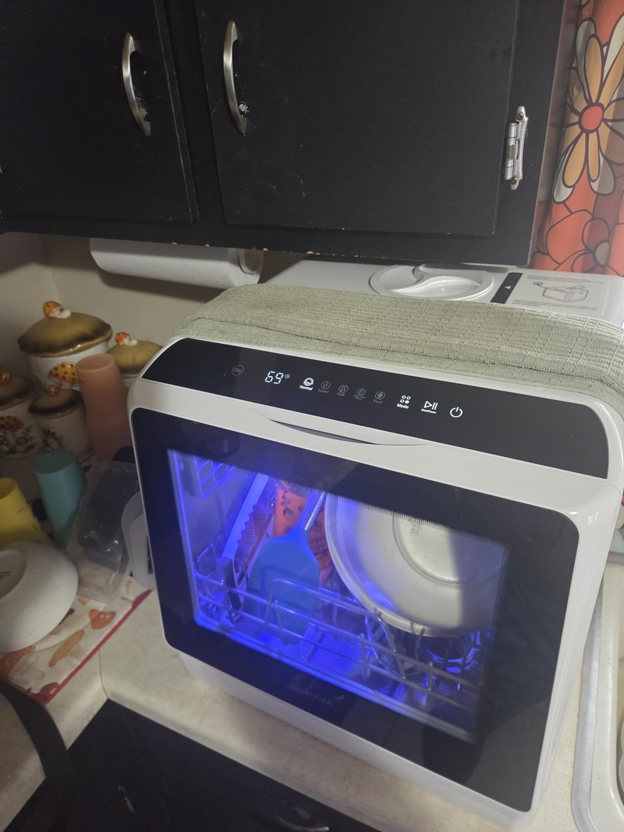 HAVA Countertop Dishwasher, 6 Programs Portable Dishwasher with Water Tank customer photo 2