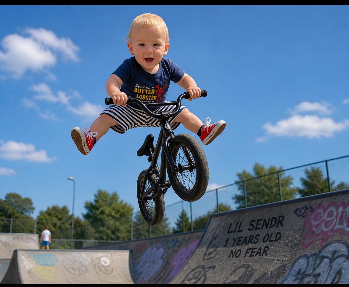 Retrospec Cricket Baby Balance Bike, 4-Wheel Ride-On Toy for Ages 12-24 Months - First Bike & Toddler Bike for 1 Year Old Boys & Girls, First Birthday Gift customer photo 2