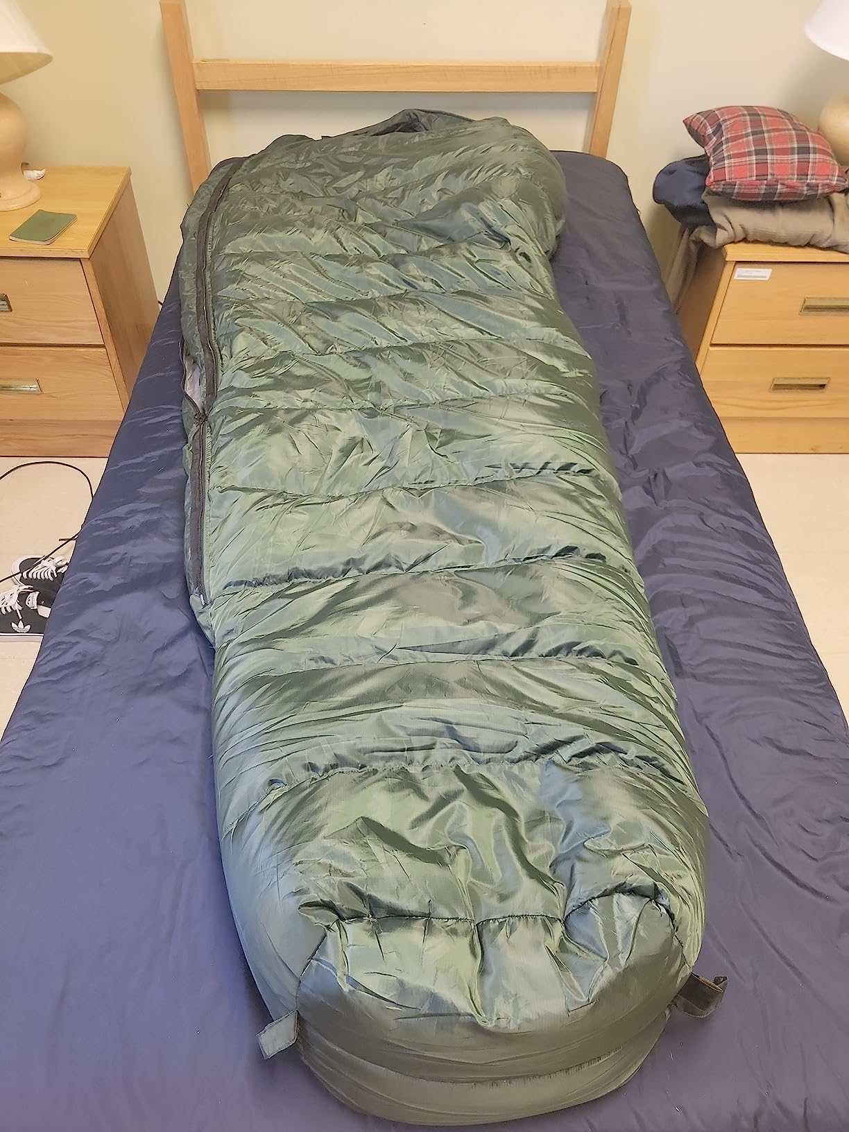 AKMAX Down Mummy Sleeping Bag -13°F Cold Weather Camping Backpacking customer photo 2