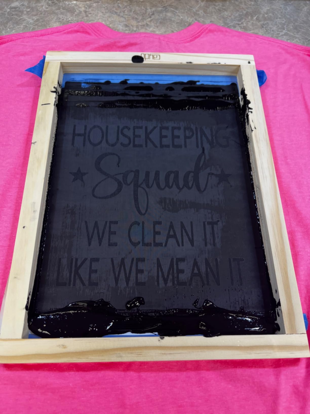 6 Pieces 3 Size Wood Silk Screen Printing Frame with Mesh | Silk Screen 10 x 14 Inch, 8 x 12 Inch, 6 x 10 Inch customer photo 2