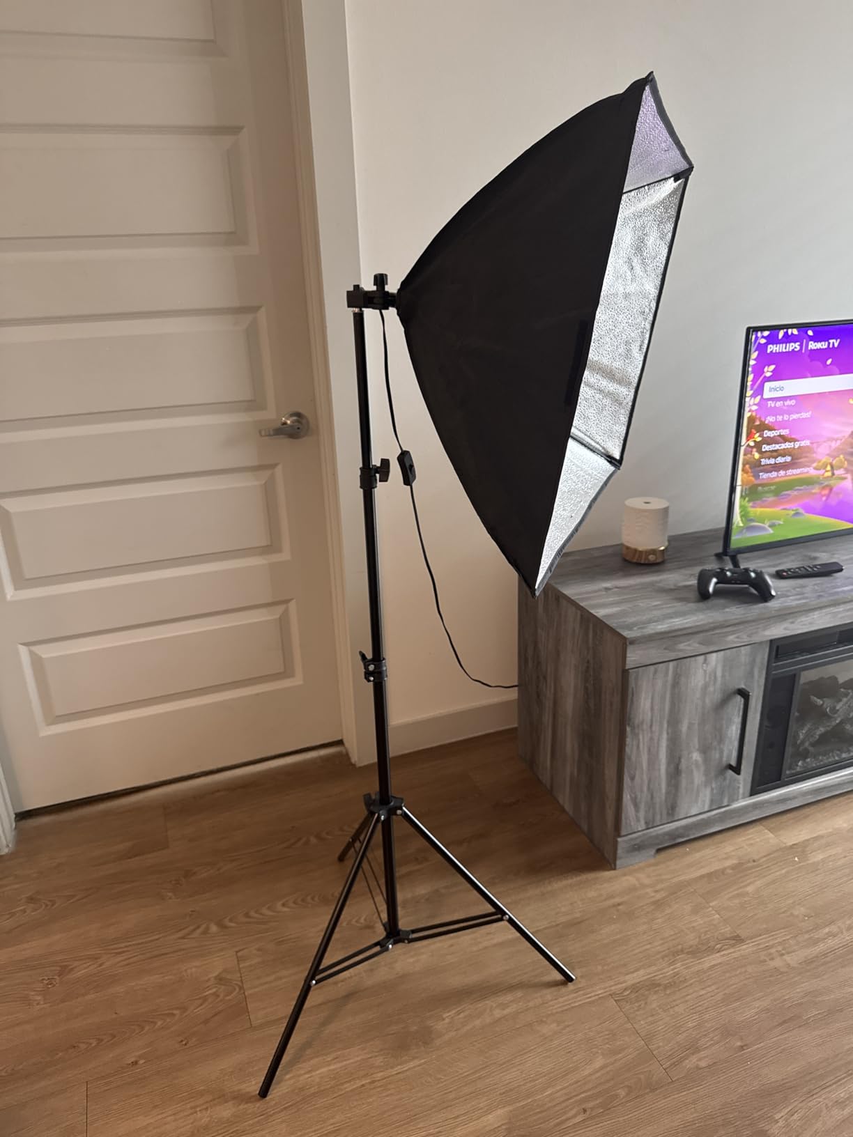 Skytex Softbox Lighting Kit 2Pack 20x28in Soft Box | 85W 2700-6400K E27 LED Bulb Continuous Photography Lighting, Photo Studio Lights Equipment for Camera Shooting, Video Recording customer photo 2