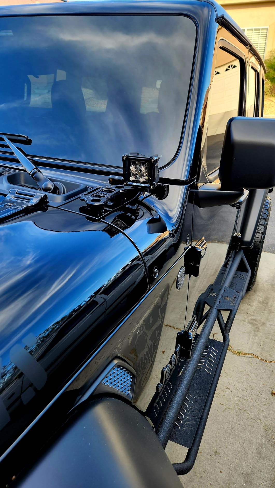 Auxbeam FA Series 3 Inch LED Pods Flood Beam 40W Offroad Cube Lights | Wide Flood Lights, 4800 Lumens, Backup/Reverse Lighting, Side Ditch Lights, Square Light Bar, Bumper A-Pillar Mount, 2-Pack customer photo 1