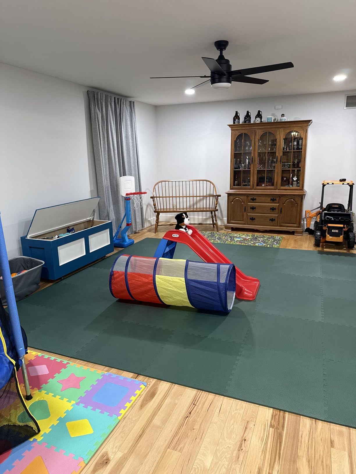 Kids Play Tunnel Tent for Toddlers, Colorful Pop Up Crawl Tunnel Toy for Baby or Pet with Breathable Mesh, Collapsible Gift for Boy and Girl Play Tunnel Indoor and Outdoor Game customer photo 2