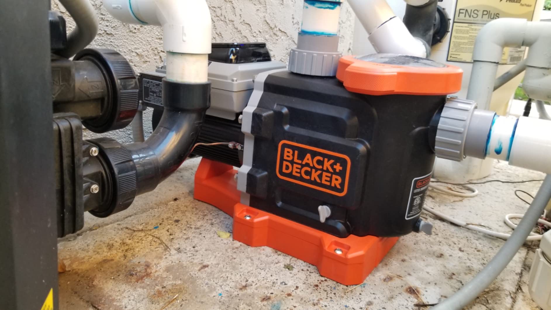 BLACK+DECKER 2.2 HP Variable Speed In Ground Pool Pump - WiFi Enabled, Energy Star Certified customer photo 1