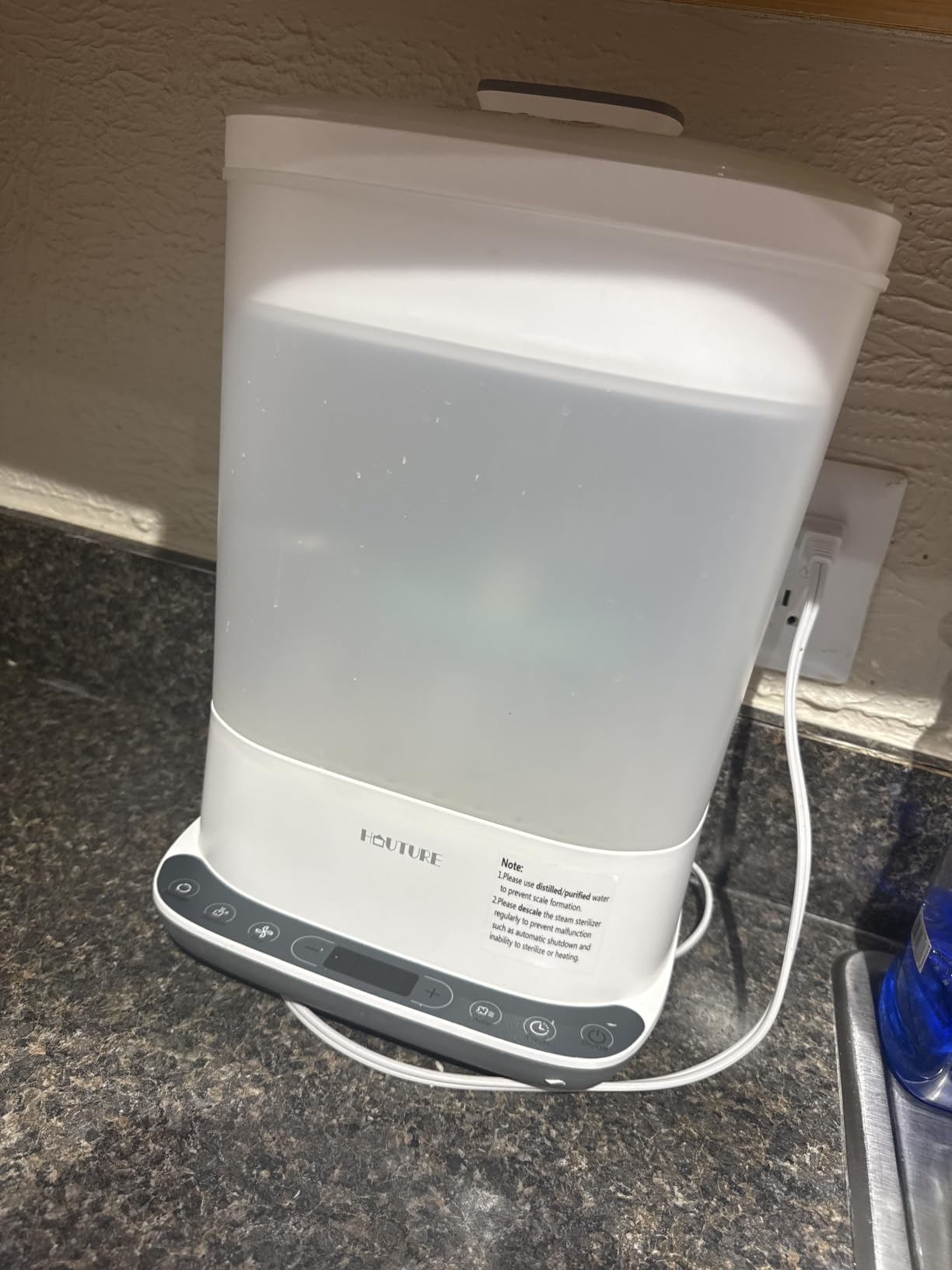 HAUTURE 6-in-1 Baby Bottle Sterilizer and Dryer, Large Capacity customer photo 2