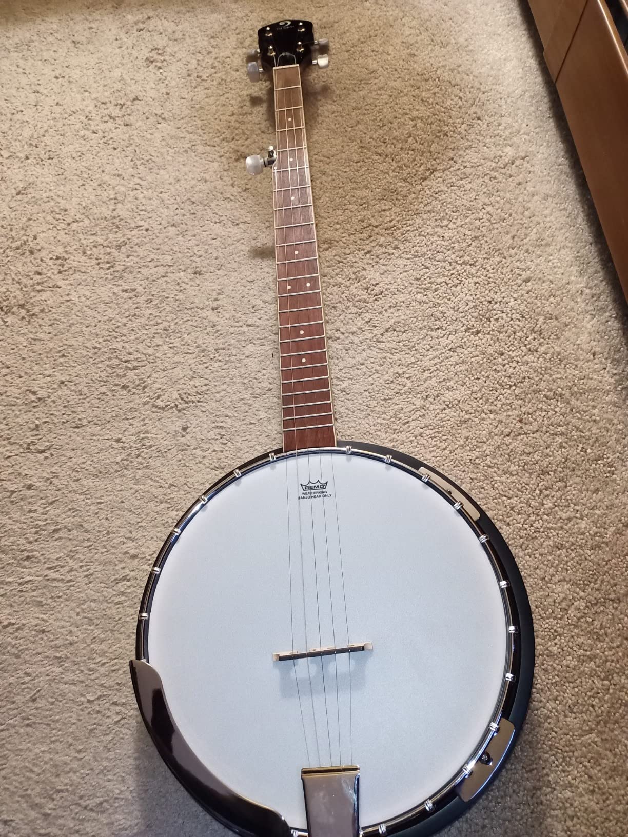 Vangoa Banjo 5 String Beginner Full Size Kit, Remo Head 24 Bracket Open Back Banjo Set with Resonator Starter Kit Gift Choice for Adults Youth Teen Beginner customer photo 2