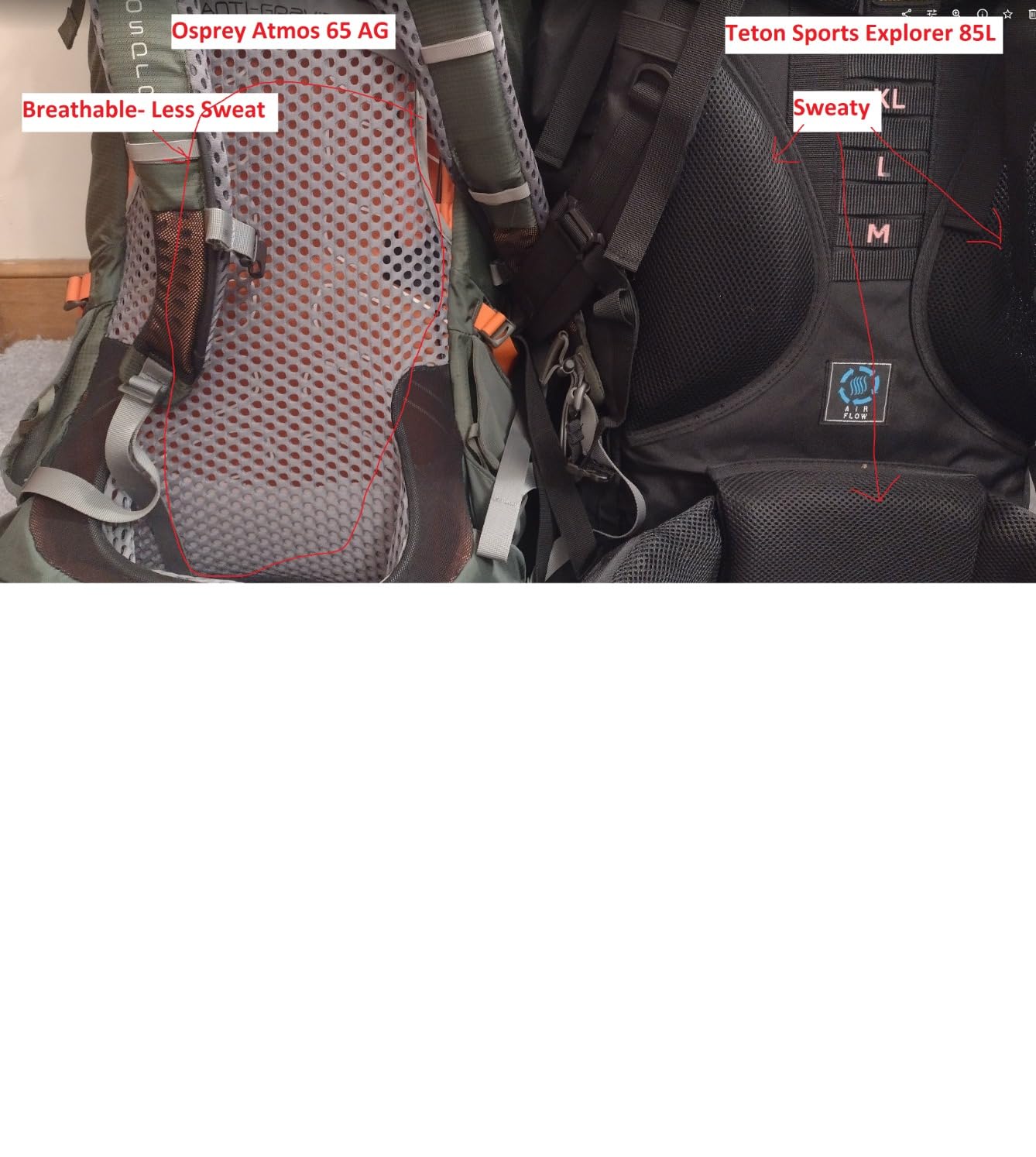 Teton 65L Explorer Internal Frame Backpack for Hiking, Camping, Backpacking, Rain Cover Included, Olive customer photo 1