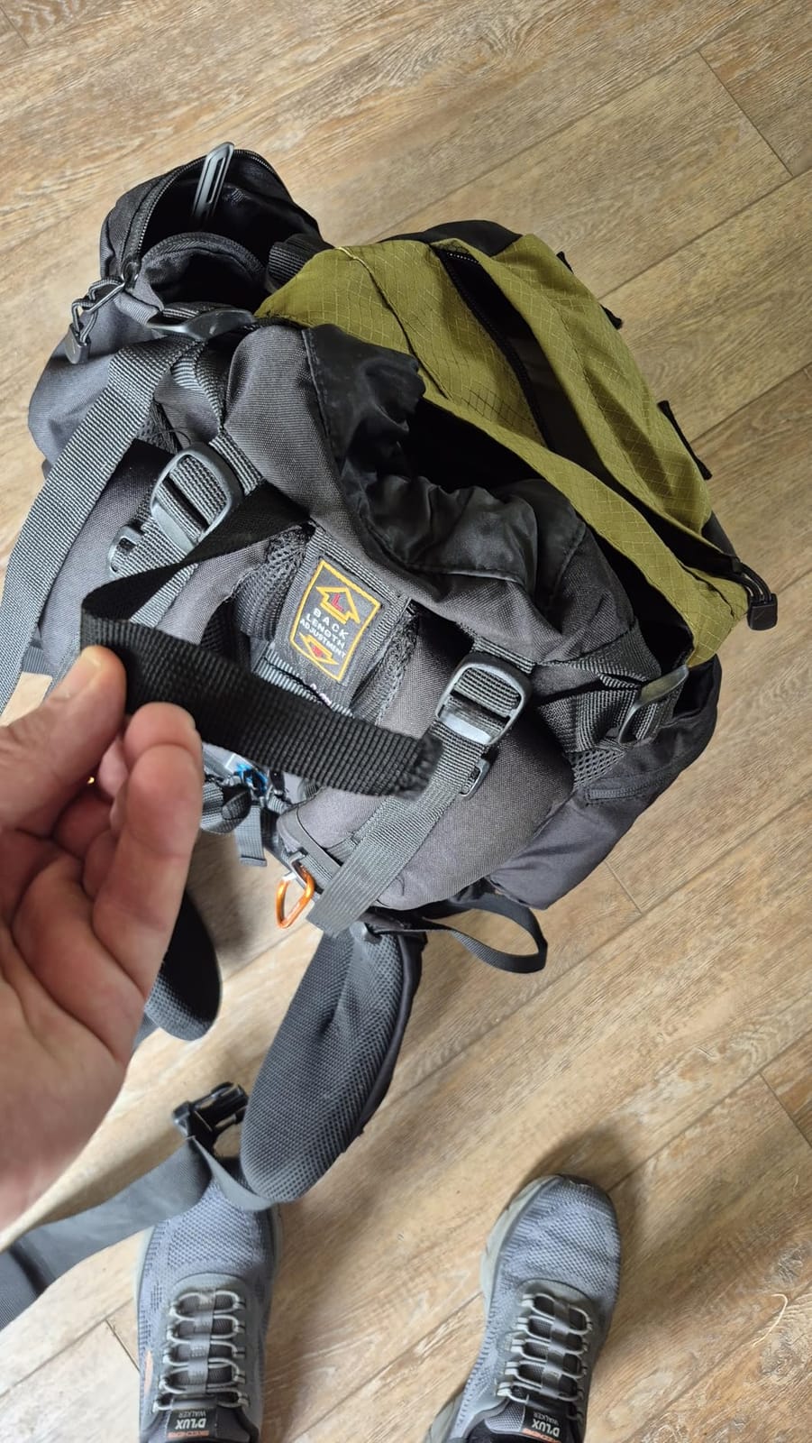Teton 75L Explorer Internal Frame Backpack for Hiking, Camping, Backpacking, Rain Cover Included, Ocean customer photo 2