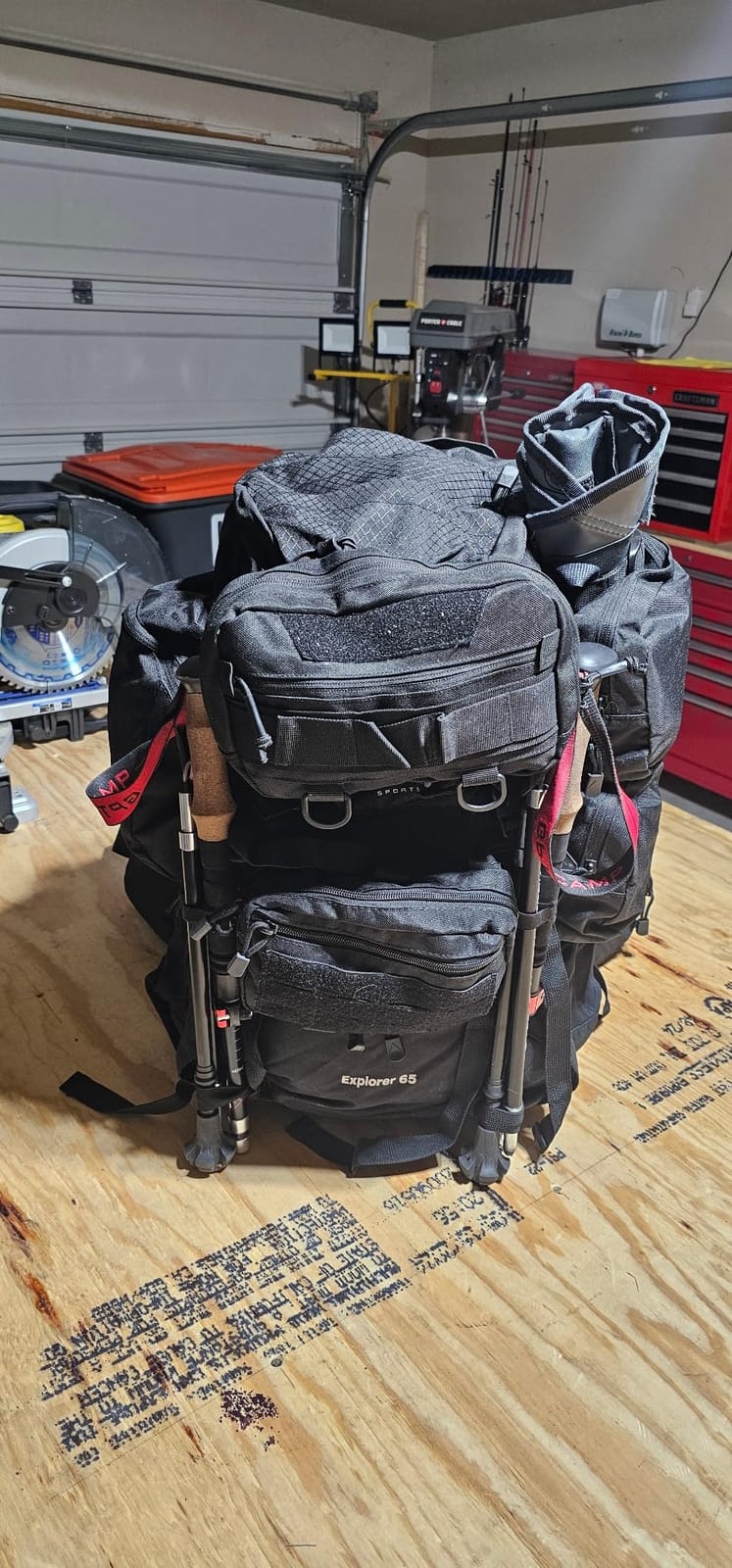 Teton 75L Explorer Internal Frame Backpack for Hiking, Camping, Backpacking, Rain Cover Included customer photo 2