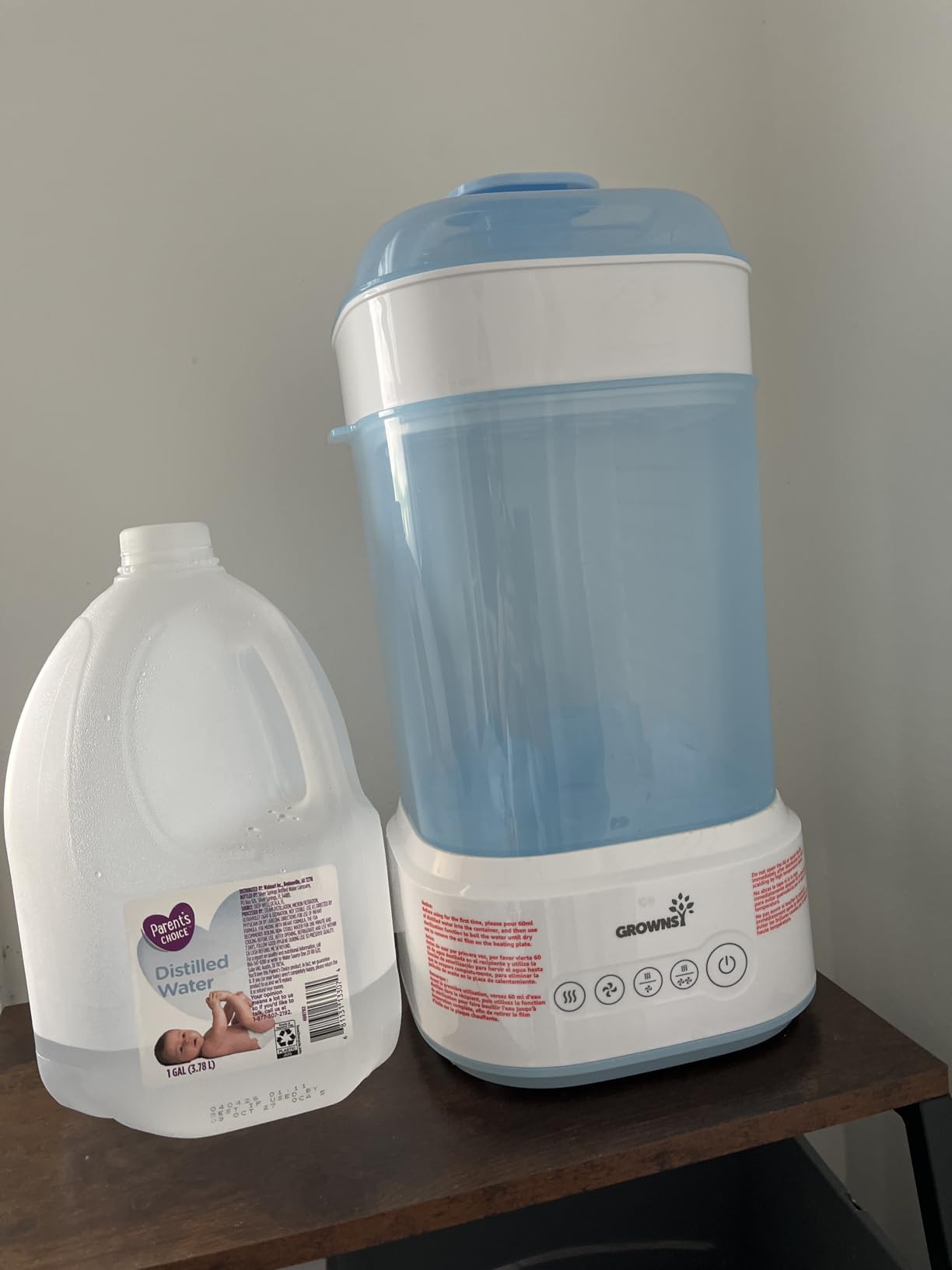 Grownsy Compact Baby Bottle Sterilizer and Dryer with Fast Sanitization customer photo 2