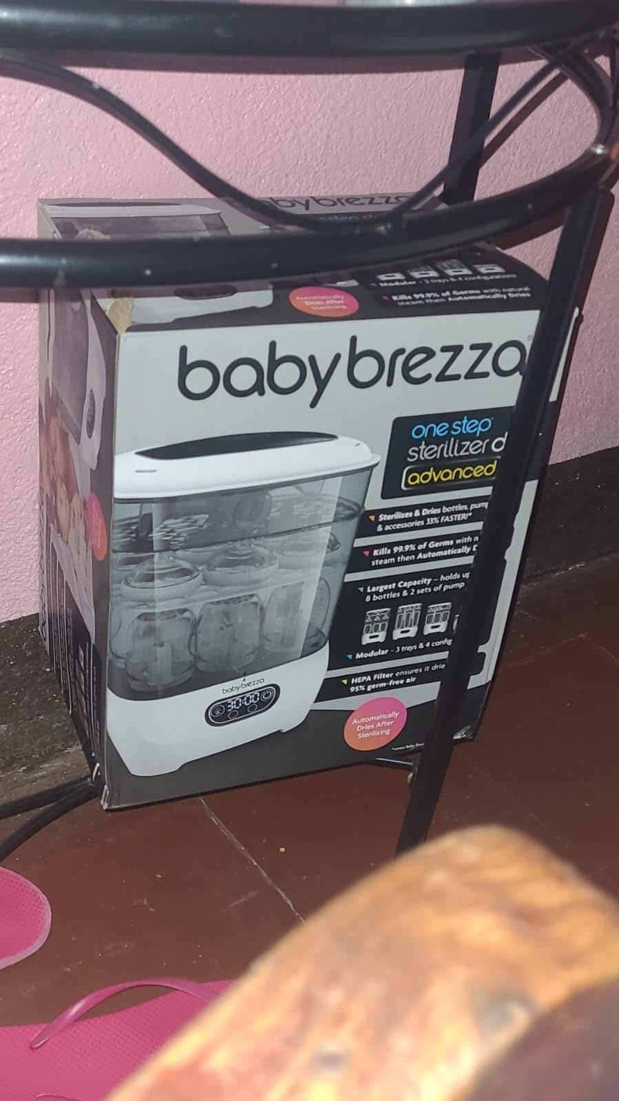 Baby Brezza Bottle Sterilizer and Dryer Advanced - Largest Capacity customer photo 1