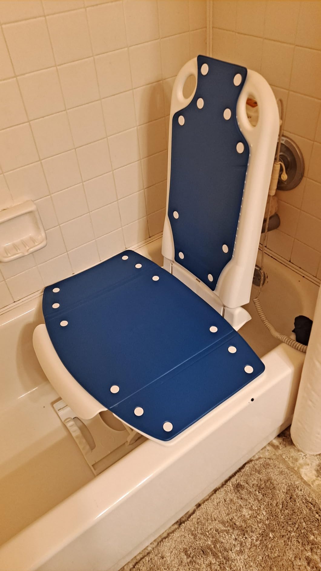 MAIDeSITe Electric Chair Lift, Stand Up Independently from Floor, Support Up to 300 LBS, Chair Lift for Elderly, JC35M3 customer photo 2