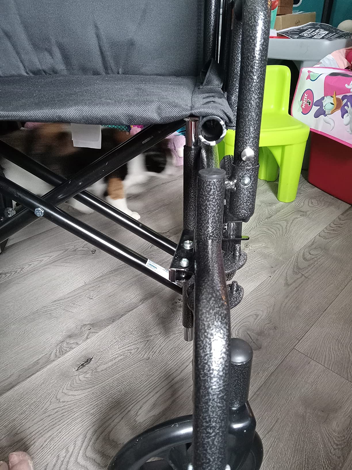 Dynarex DynaRide Bariatric Transport Plus Wheelchair, 22