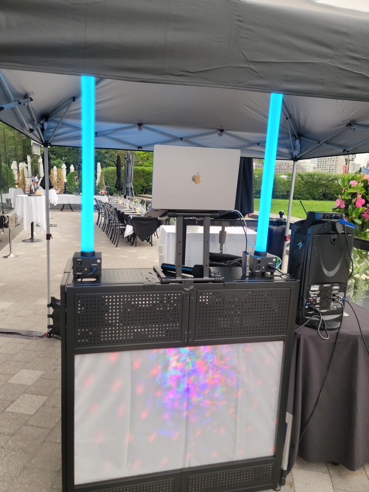 CROWN SHADES 10x10 Pop Up Canopy with 1 Side Wall, Beach Canopy Tent, White | One Push Setup Shelter, Outdoor Gazebo & Sun Shade for Events, Parties, Camping, 150D Silver-Coated Fabric, STO-N-Go Bag customer photo 2