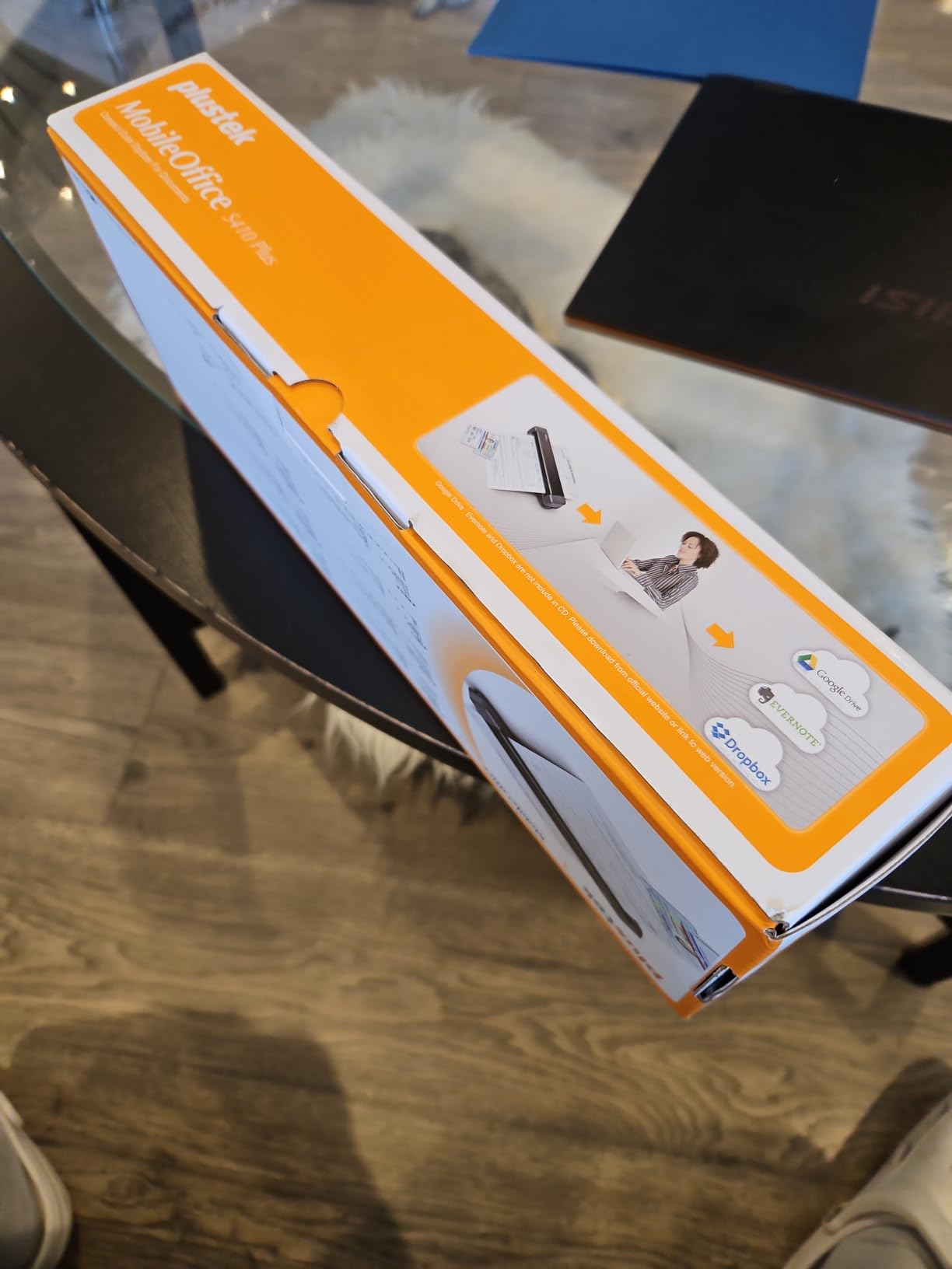 Plustek Mobile Scanner S410 Plus - Portable Sheet-Fed Document Scanner - for Windows 7 / 8 / 10 / 11, Featuring Button-Free Scanning with Included OCR Software customer photo 2