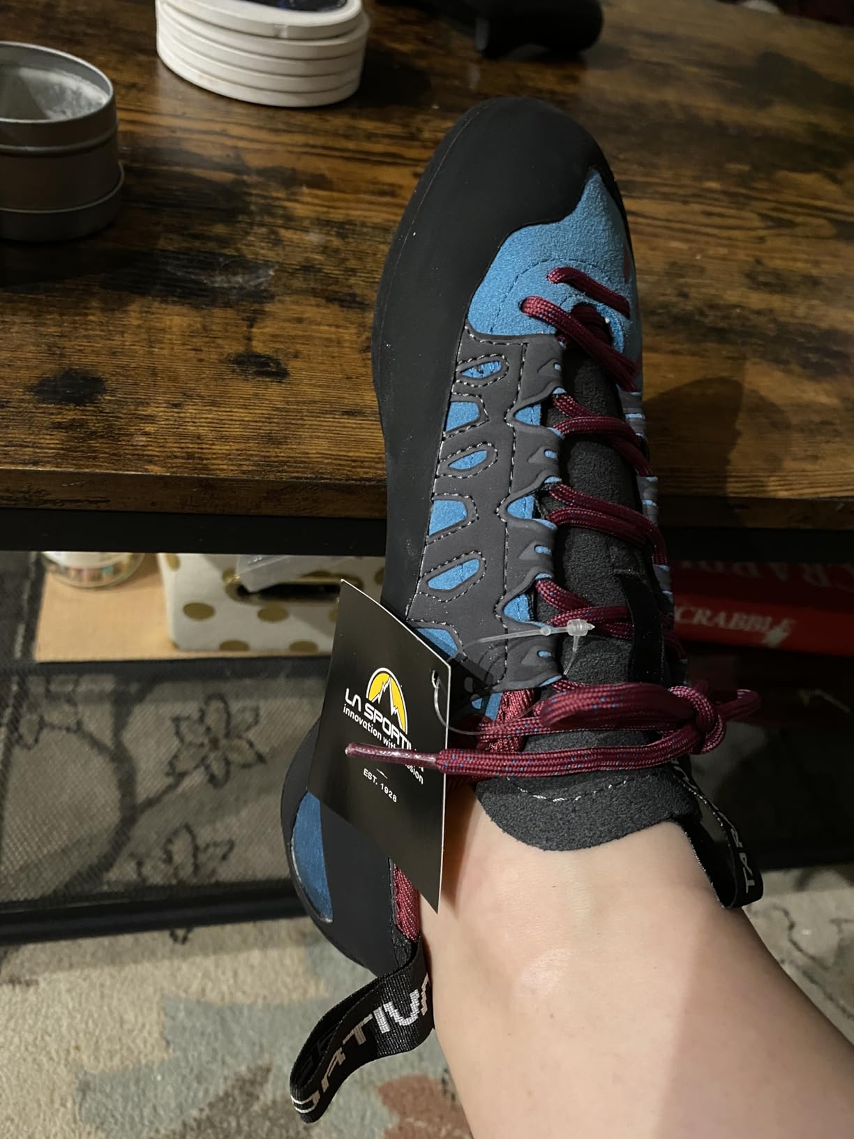 La Sportiva Women's Tarantulace Rock Climbing Shoe, Introductory Indoor/Outdoor customer photo 2