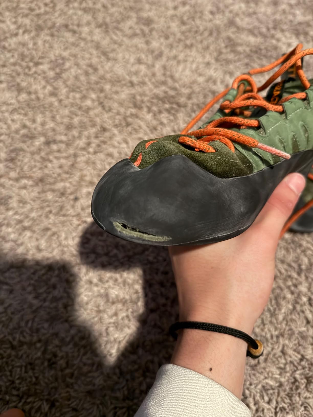 La Sportiva Mens Tarantulace Rock Climbing Shoe | Introductory Indoor/Outdoor Shoe, Premium Comfort, Higher Volume, Easy On/Off, Lace-Up Closure customer photo 1