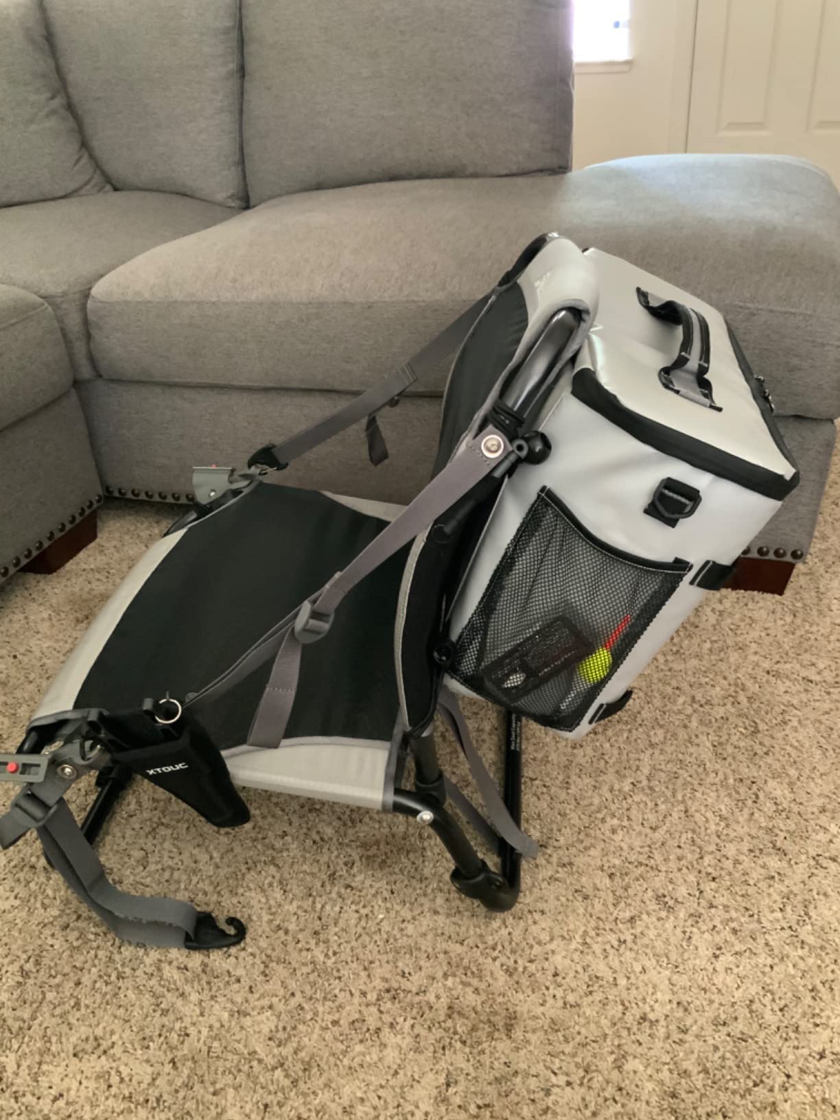 Yakhacker Kayak Cooler, Waterproof Seat Back Cooler for Kayaks with Lawn-Chair Style Seats customer photo 1