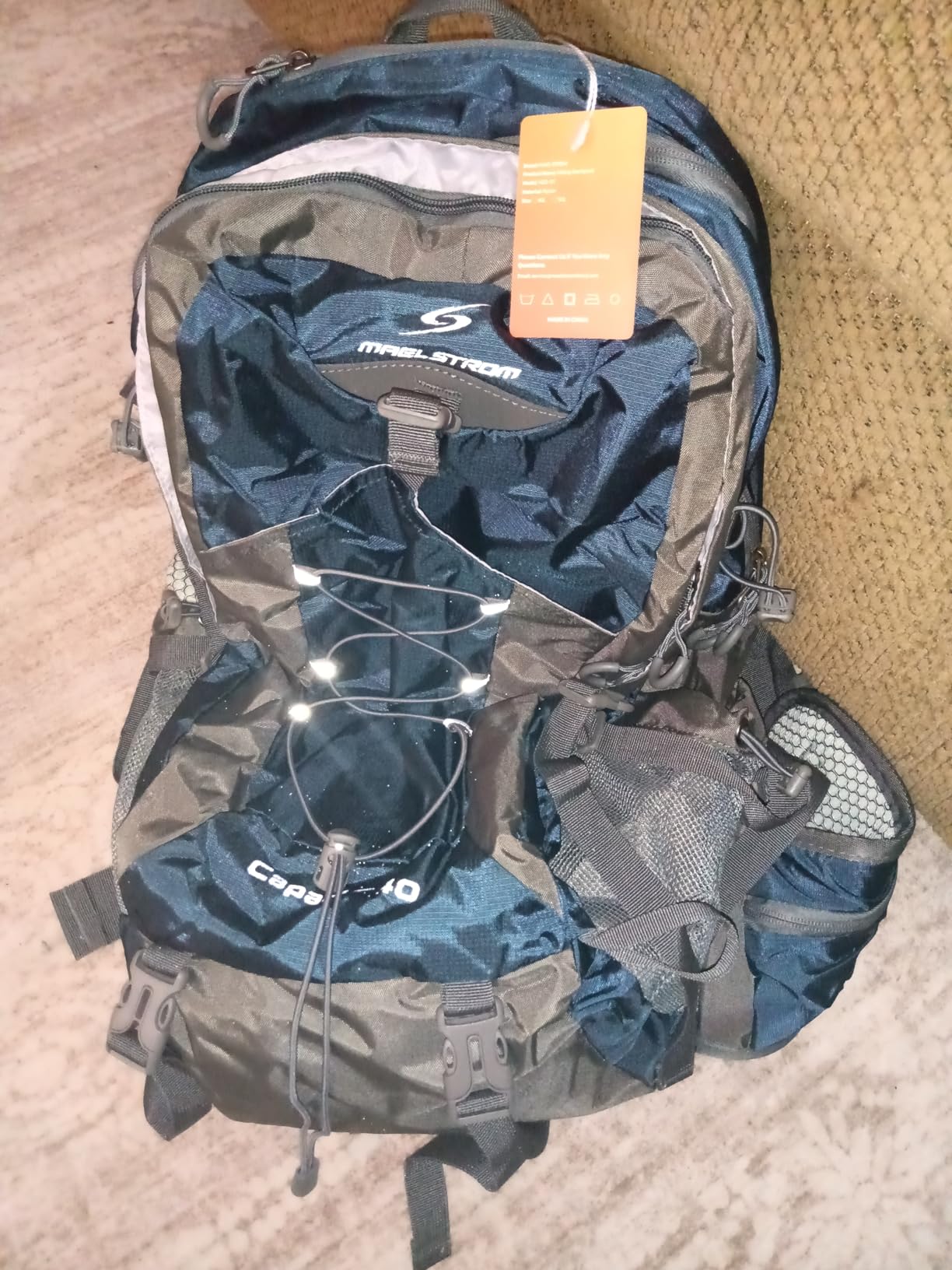 Maelstrom 40L Hiking Backpack, Lightweight Camping Daypack with Rain Cover customer photo 1