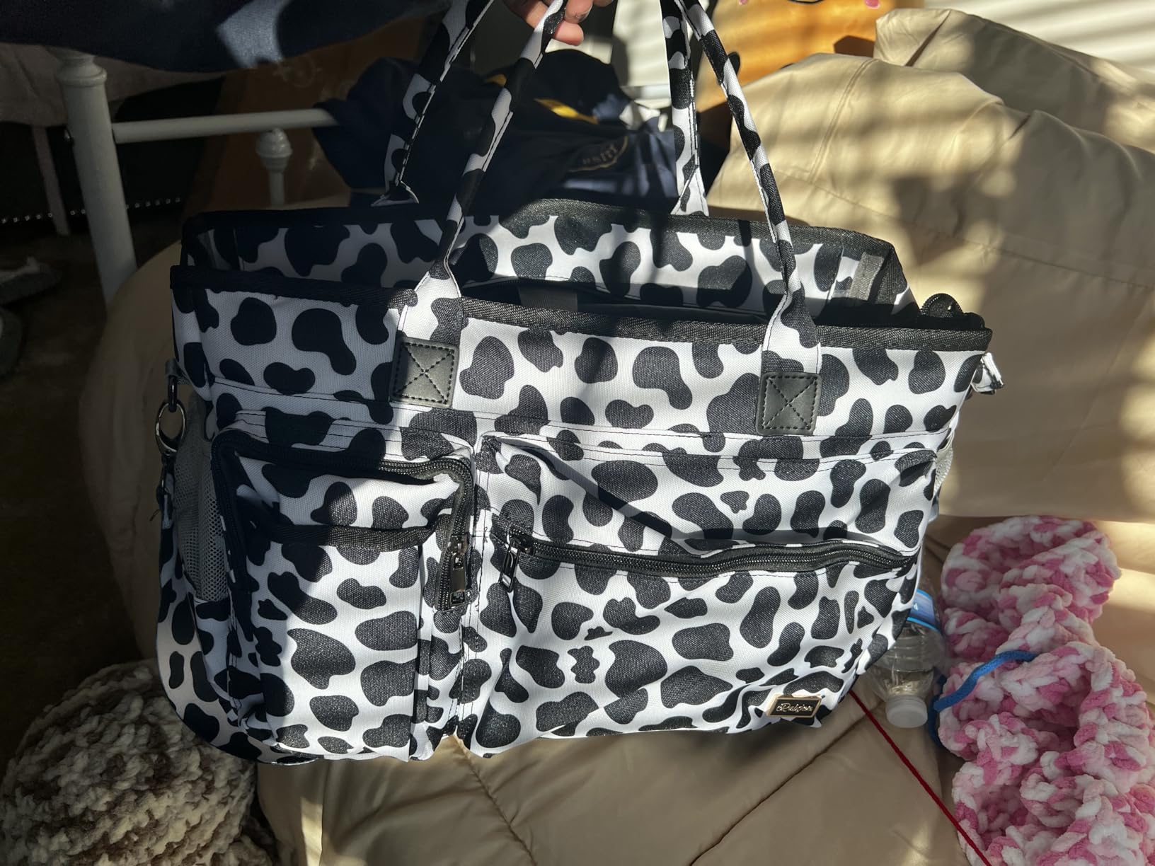 Nurse Tote Bag for Work with Padded 15.6