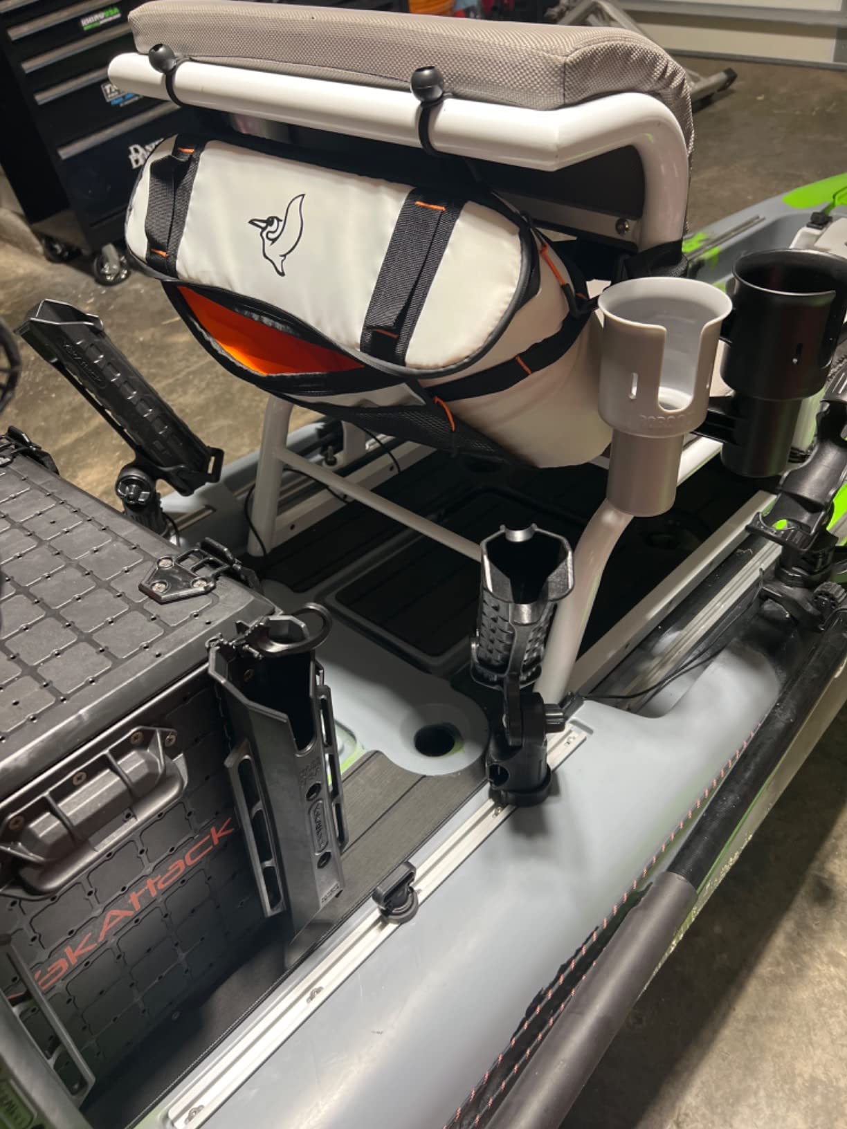 Pelican Exochill Seat 14L Pack Cooler - Perfect for Kayak with Lawn Chair - Soft Cooler with Shoulder Strap - Insualted customer photo 1