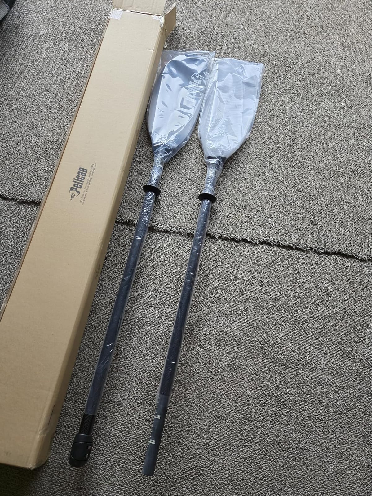 Pelican Symbiosa Kayak Paddle - Adjustable Fiberglass Shaft with Nylon Blades - Lightweight - 90.5in 240cm to 98.5in 250cm customer photo 2