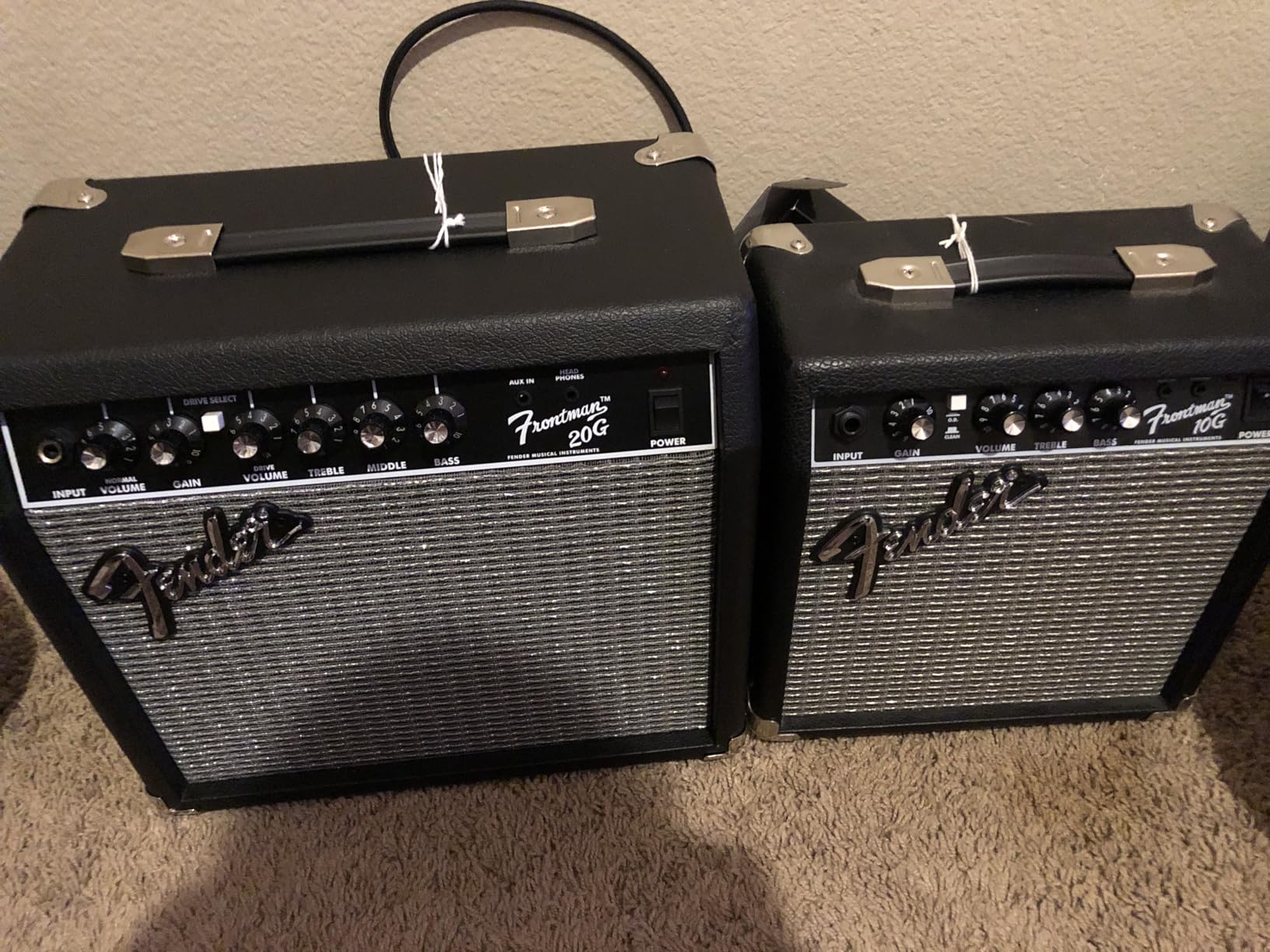 Fender Frontman 20G Electric Guitar Amplifier, 20-Watt Practice Amp with 8