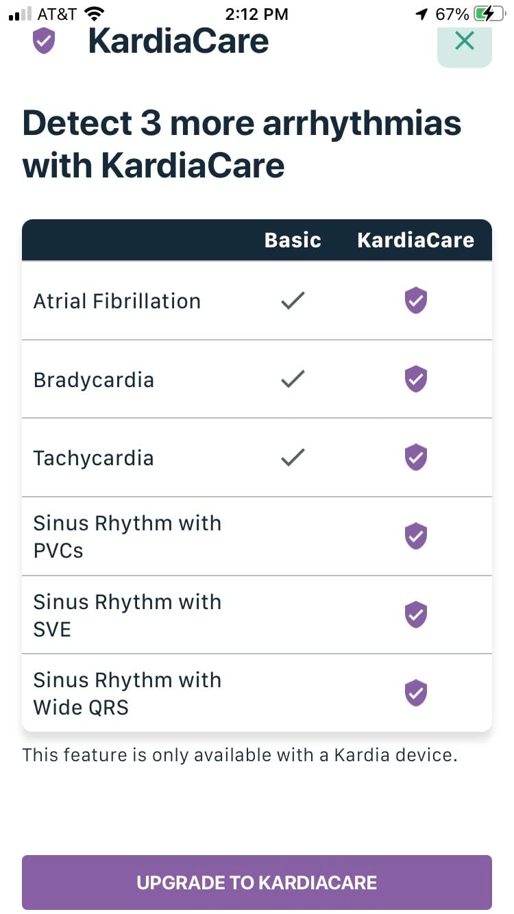 KardiaMobile Card Credit-Card Sized EKG, Medical-Grade & FDA-Cleared Personal Heart Monitor, Bluetooth Enabled, On-The-Go Check-Up Anywhere, Compatible with Most Smartphones, No Subscription Required customer photo 1