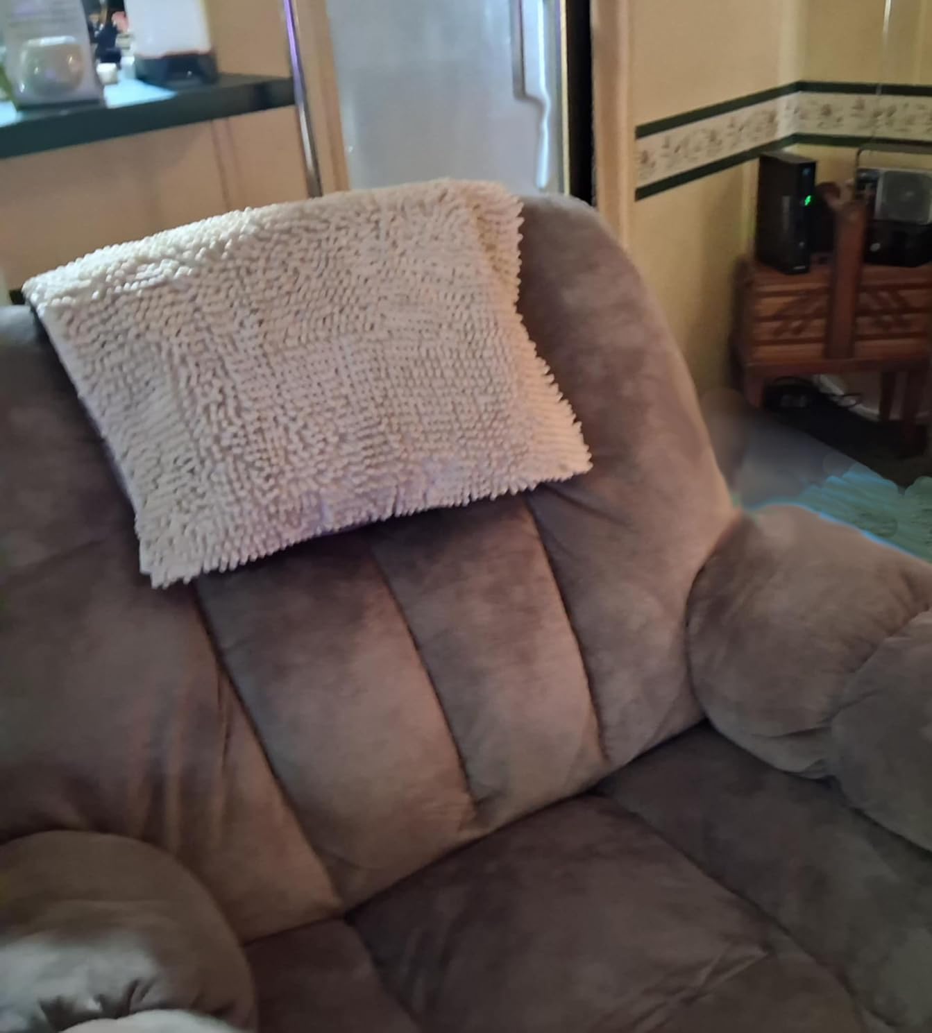 Large Power Lift Recliner Chair with Massage, Heat, and USB for Elderly, Overstuffed Wide Recliners, Heavy Duty and Safety Motion Reclining Mechanism, Gray customer photo 1