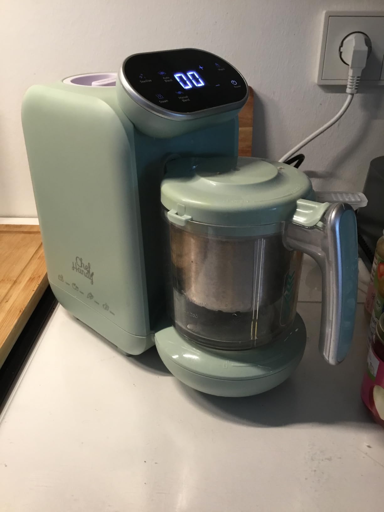 Chefhandy 5-in-1 Baby Food Maker with Stainless Steel Steam Basket, One-step Baby Food Processor customer photo 2