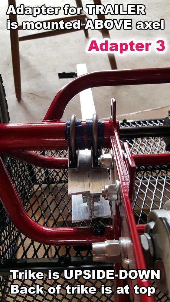 Aosom Bicycle Cargo Trailer Two Wheel Fits 20