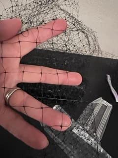 KLEWEE Bird Netting, 7.5 x 100 FT Heavy Garden Netting Deer Netting Fence customer photo 1