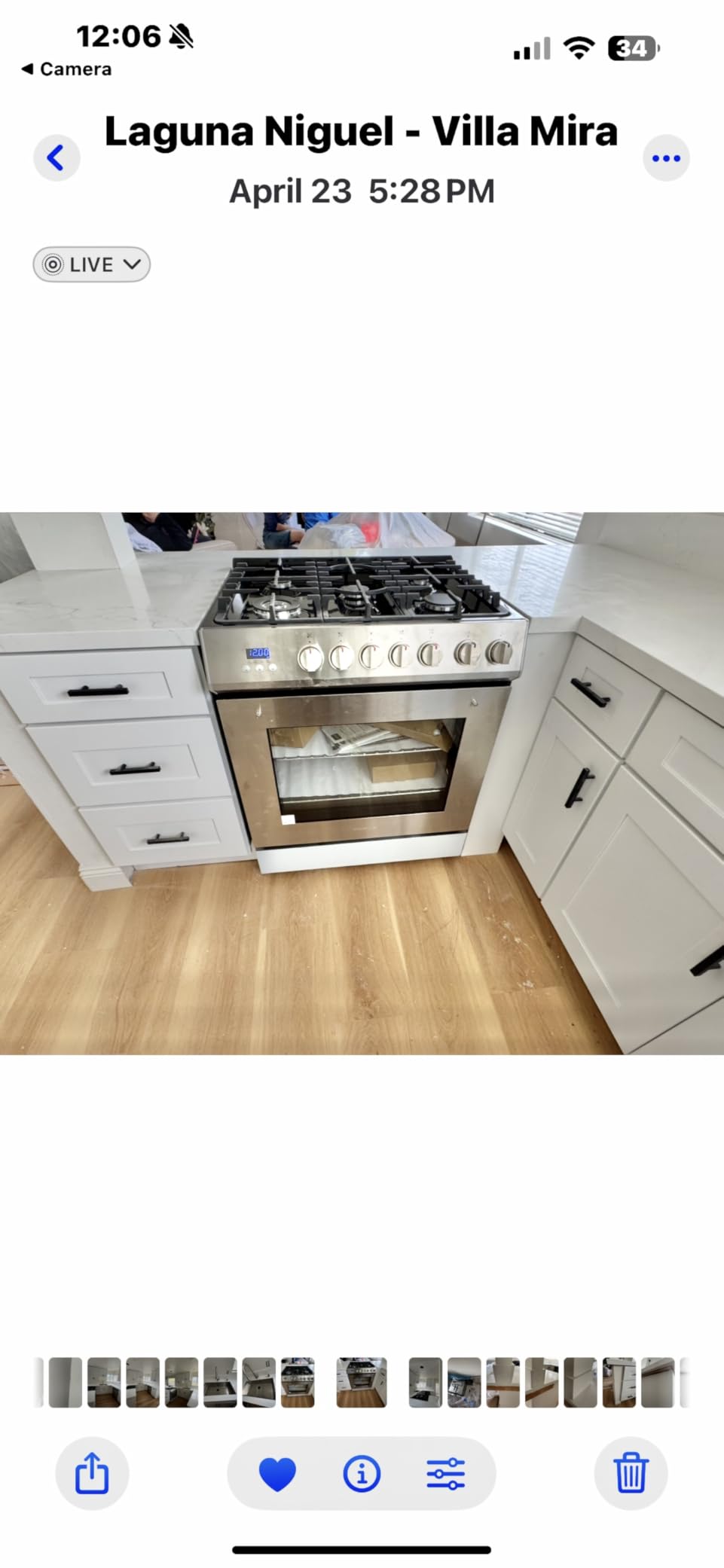 COSMO COS-305AGC 30 in. 5.0 cu. ft. Freestanding Single Oven Gas Range with 5 Burner Cooktop and Heavy Duty Cast Iron Grates in Stainless Steel customer photo 2