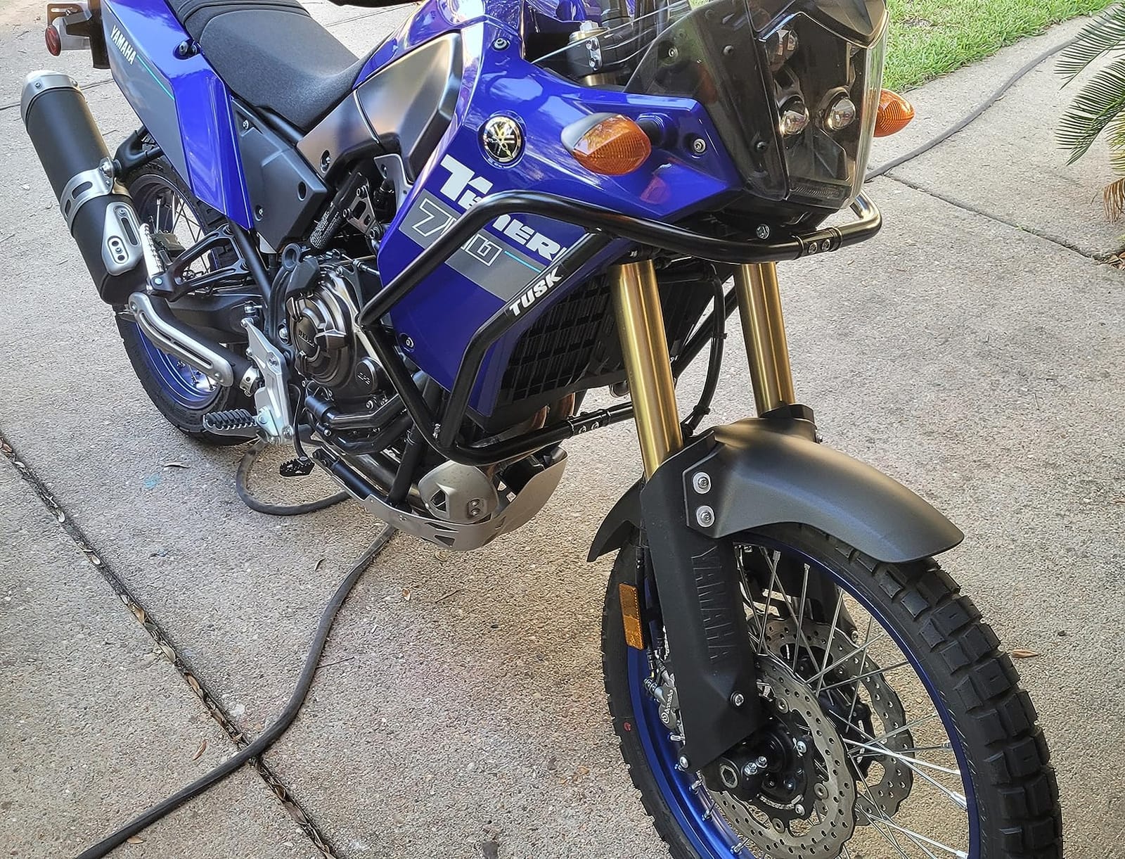 Tusk Crash Bars - Engine Guards Black Compatible with Yamaha TENERE 700 2021-2025 customer photo 2