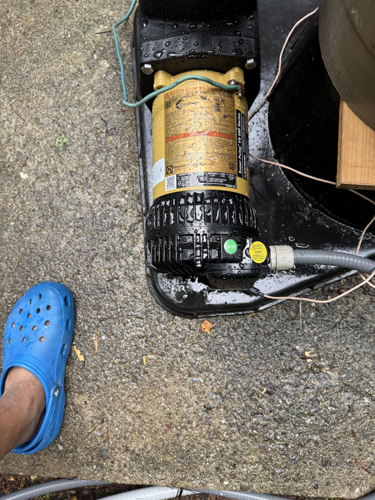 Hayward Super Pump XE 1.65 HP 230/115V Ultra-High Efficiency Variable-Speed In-Ground Swimming Pool Pump Replacement, W3SP2610X15XE customer photo 1