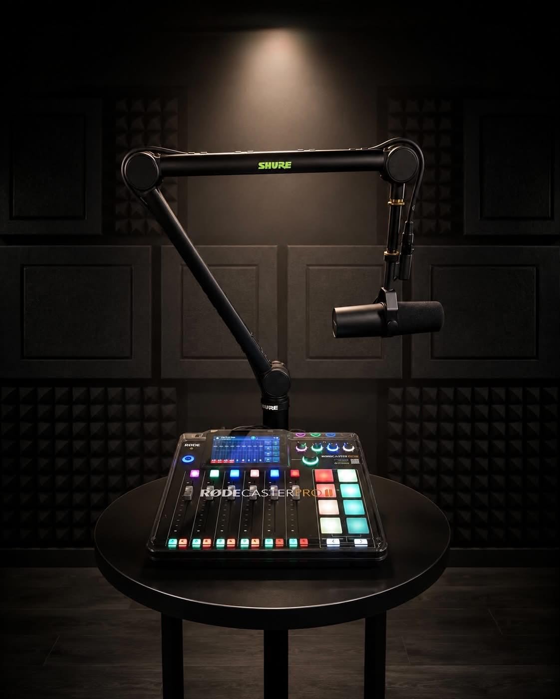 RØDE RØDECaster Pro II All-in-One Production Solution for Podcasting, Streaming, Music Production and Content Creation, Black customer photo 1