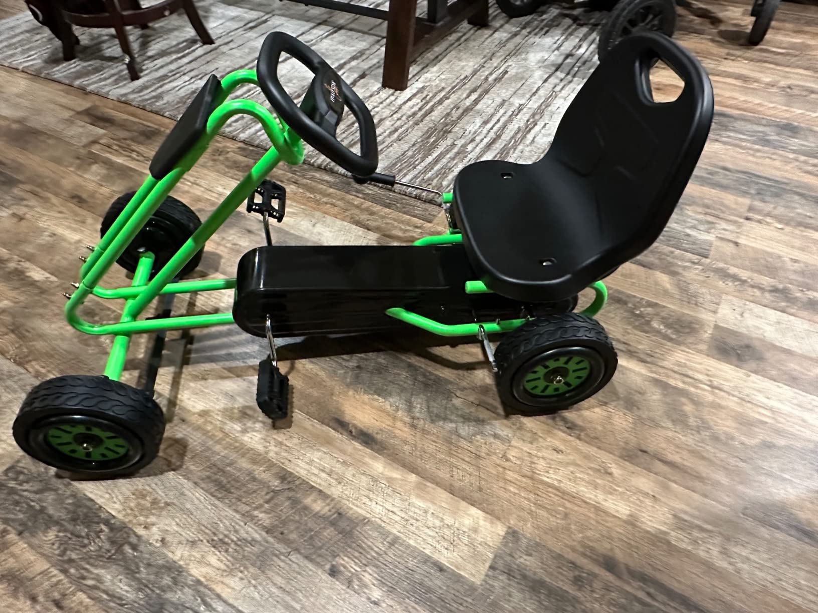 509 Crew Rocket Pedal Go Kart - Green | Pedal Car | Ride On Toys for Boys & Girls with Ergonomic Adjustable Seat & Sharp Handling, Ages 4+ (U918005) customer photo 1