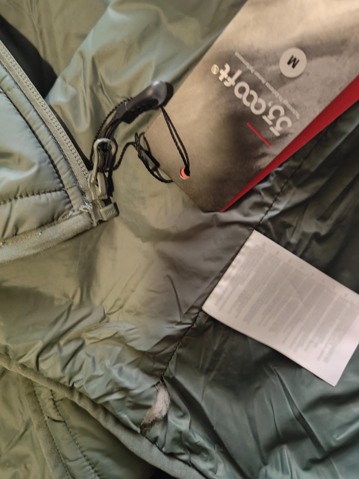 33,000ft Men's Puffer Jacket Lightweight Packable Insulated Winter Coat customer photo 2