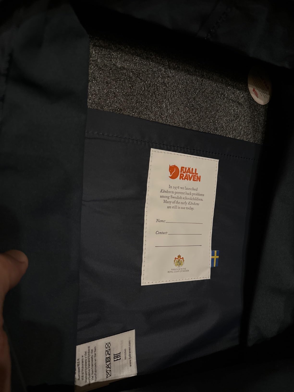 Fjällräven Kanken Laptop 15 Backpack - Padded Laptop Sleeve, Durable Vinylon Fabric - School, Travel customer photo 2
