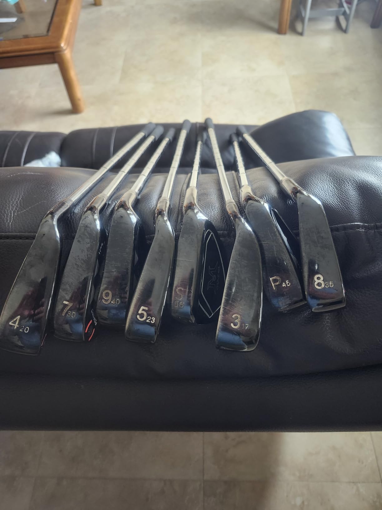MAZEL Men Golf Iron Set (9PCS) - 1,2,3,4,5,6,7,8,9,PW,SW with Steel Shafts for Right Handed Golfers customer photo 1